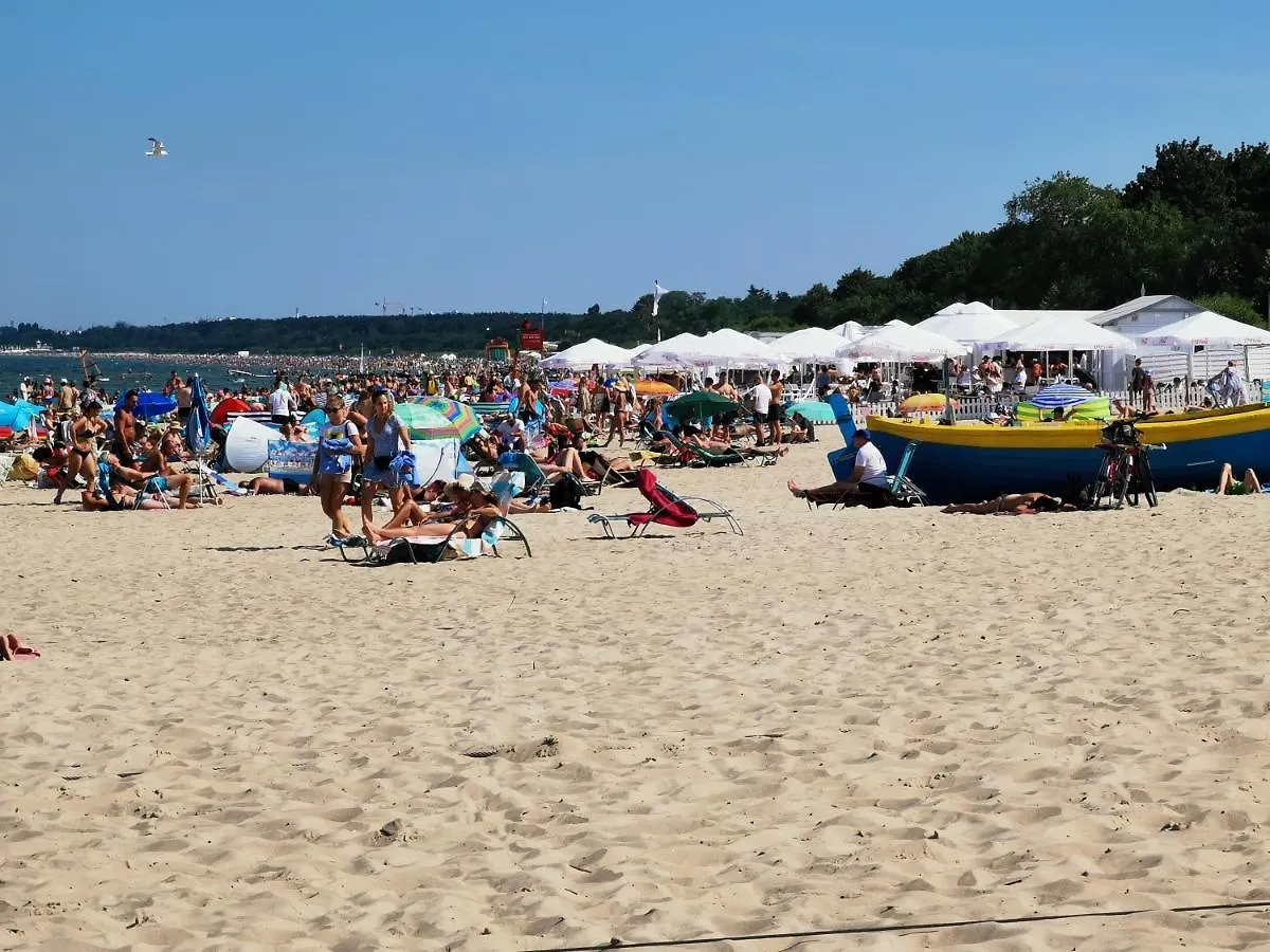 Apartament Mango Lu Z Balkonem, Plaza 300M Sopot